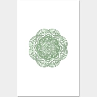 Sage Mandala Posters and Art